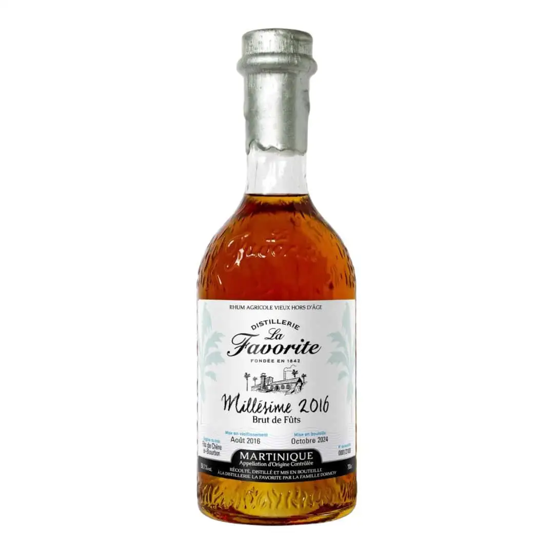 Hochauflösendes Bild von La Favorite Millésime 2016 (Brut de Fûts)