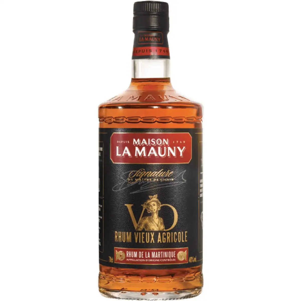 Bottle of Maison La Mauny VO Signature du Maître de Chais