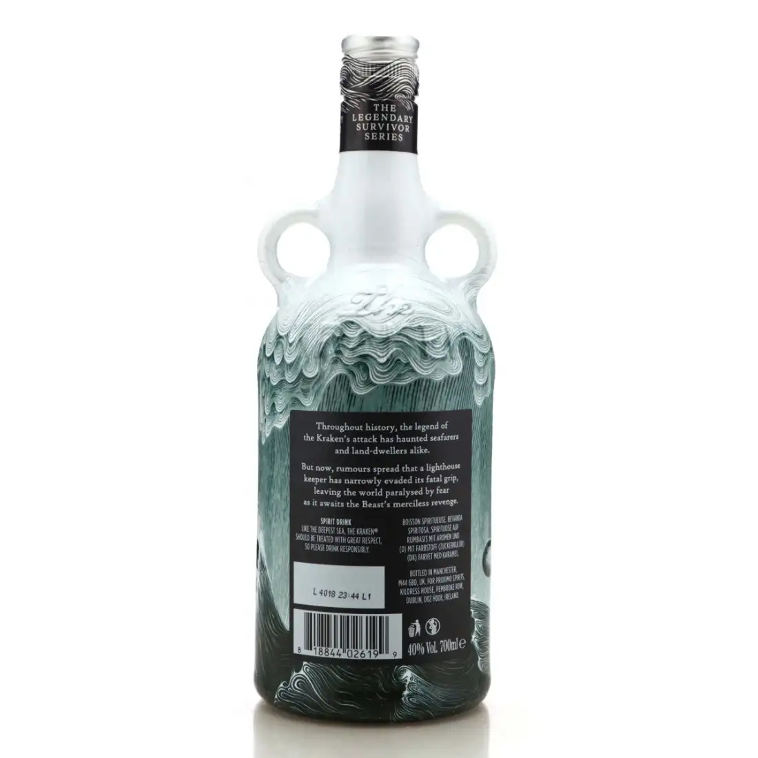 Hochauflösendes Bild von Kraken Black Spiced (Legendaey Survivor Decanter)