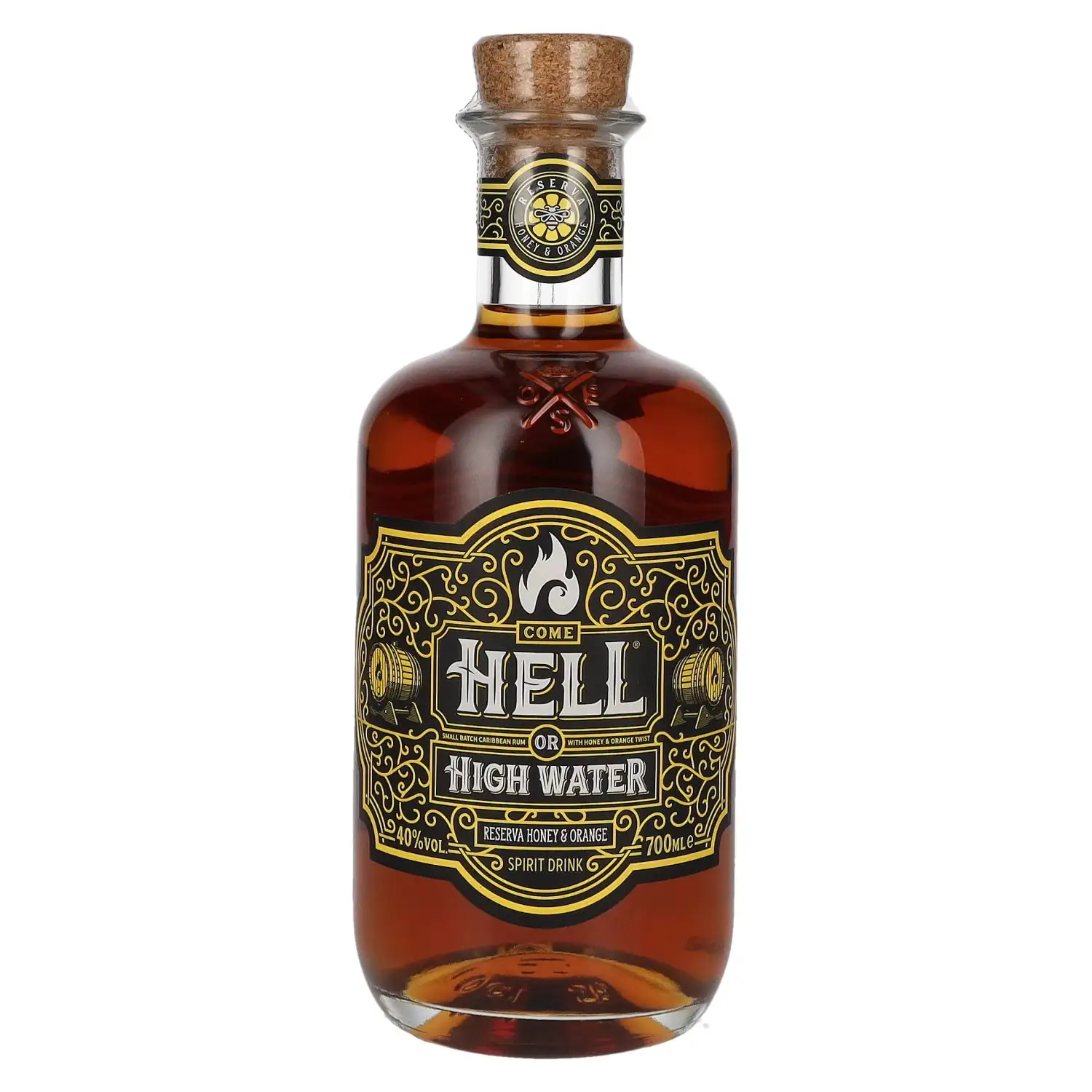Bottle of Come Hell or High Water Reserva Honey & Orange