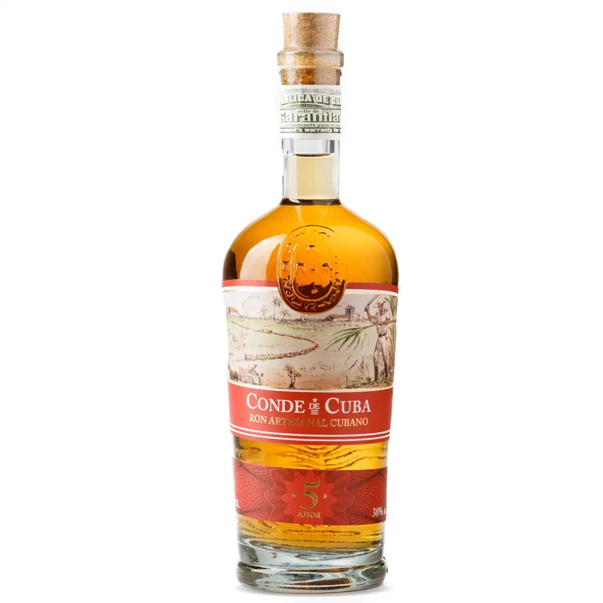 Bottle of Conde de Cuba 5 Años