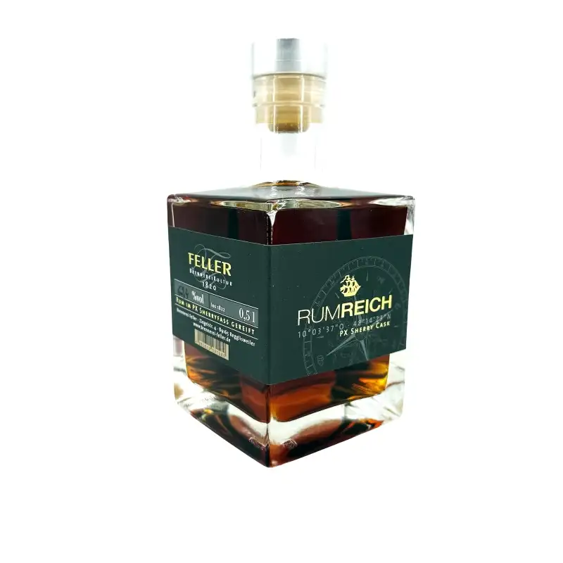 Bottle of Feller Rumreich PX Sherry Cask 2015