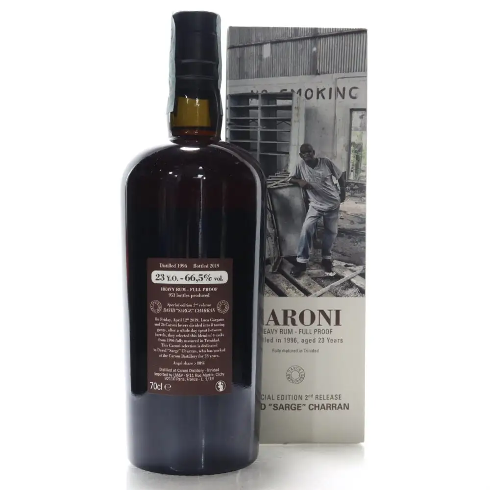 Hochauflösendes Bild von Velier Caroni 2nd Employees David „Sarge“ Charran 1996