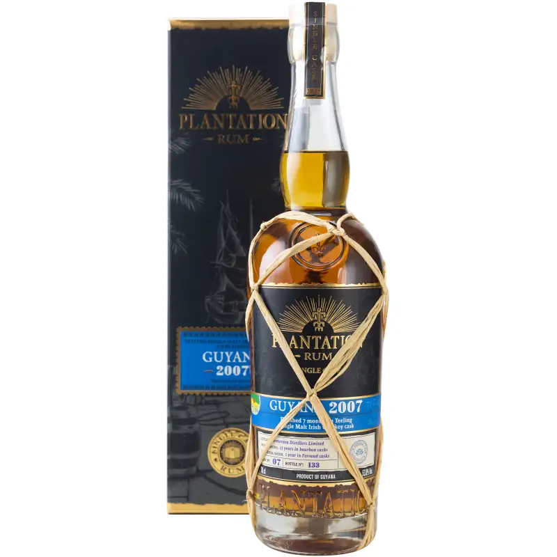 Bottle of Planteray Single Cask Guyana 2007 Teeling Single Malt Whisky Finish