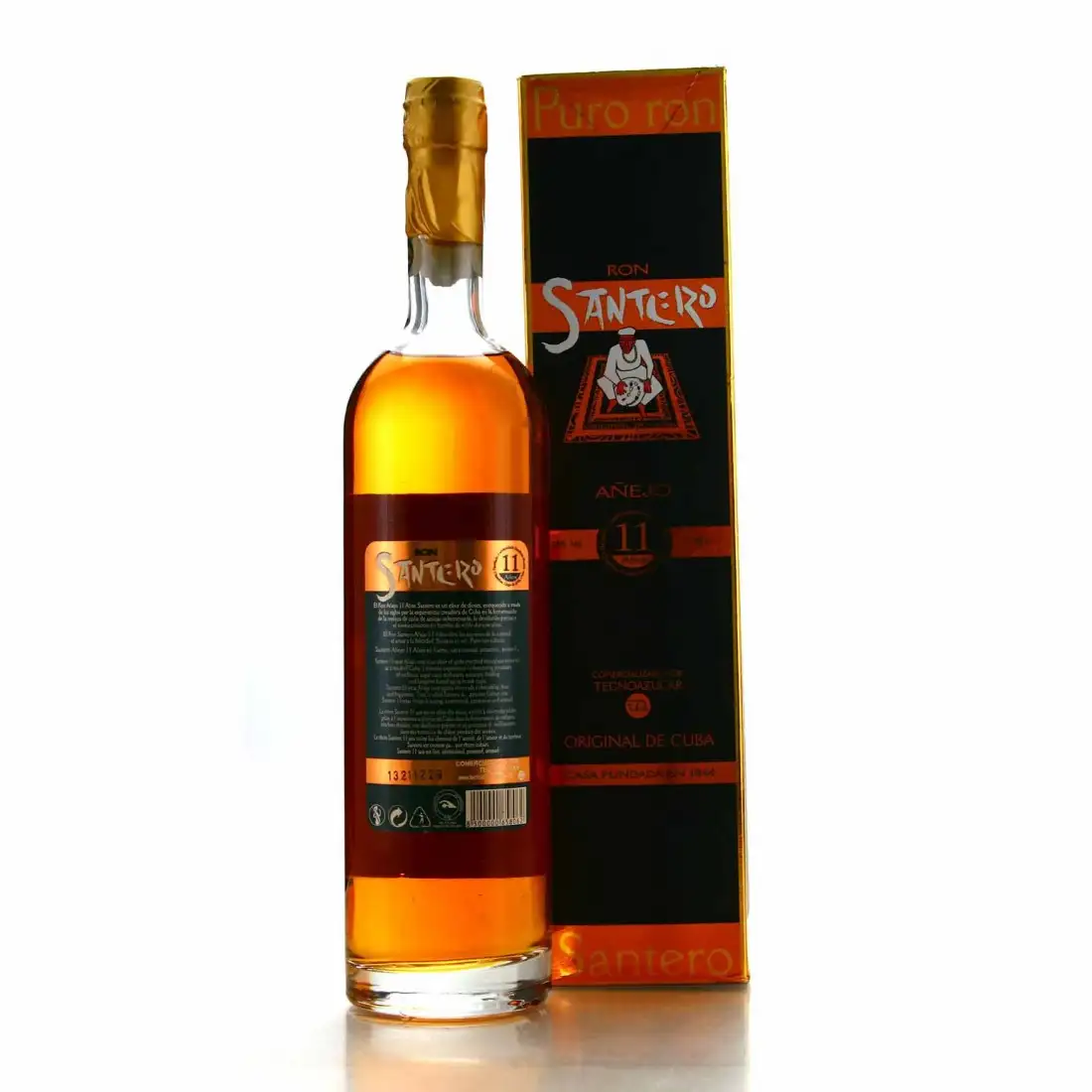 Hochauflösendes Bild von Santero Tecno Azucar 11 Años