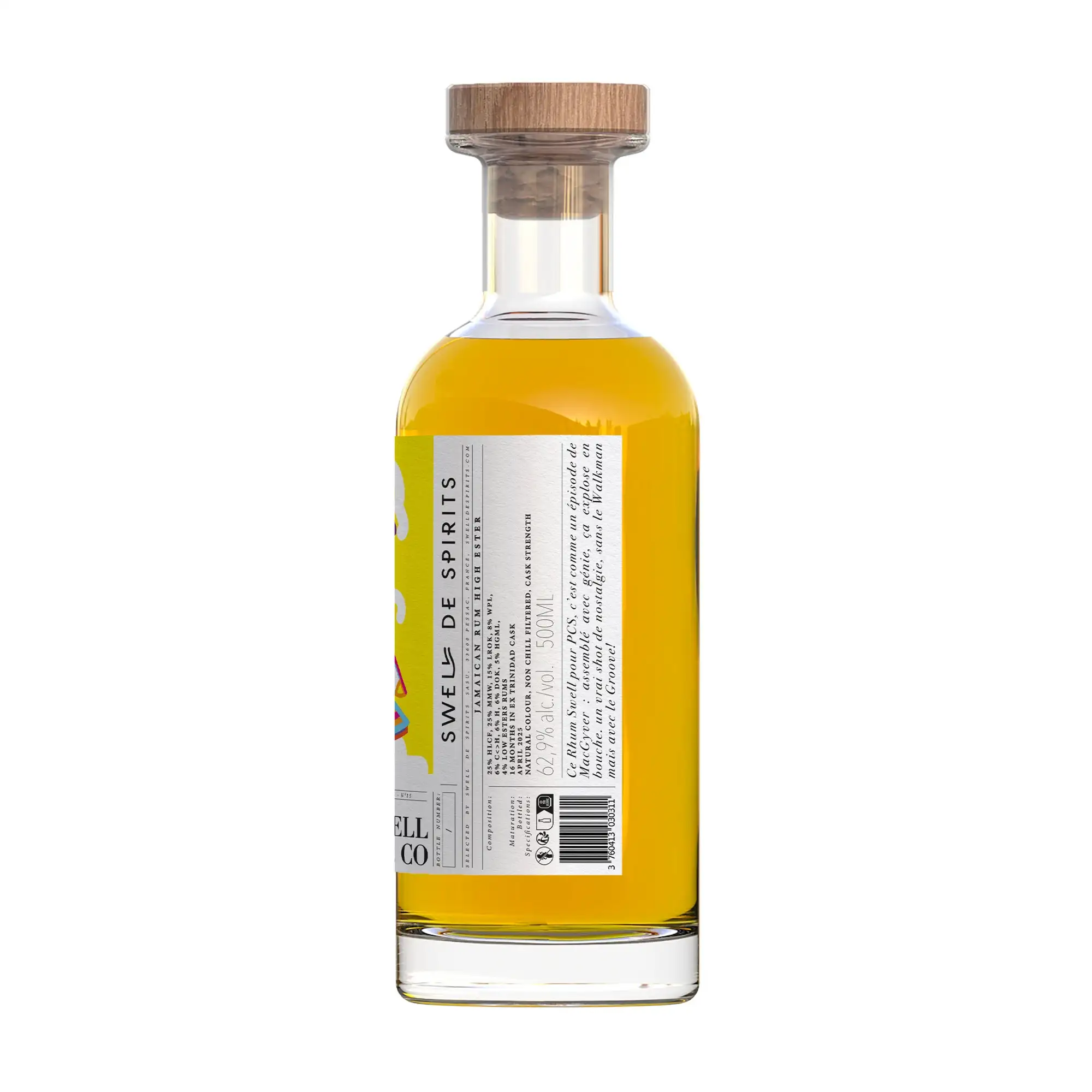 Hochauflösendes Bild von Swell de Spirits Swell & Co. #15 Premium Craft Spirits High Ester 2025