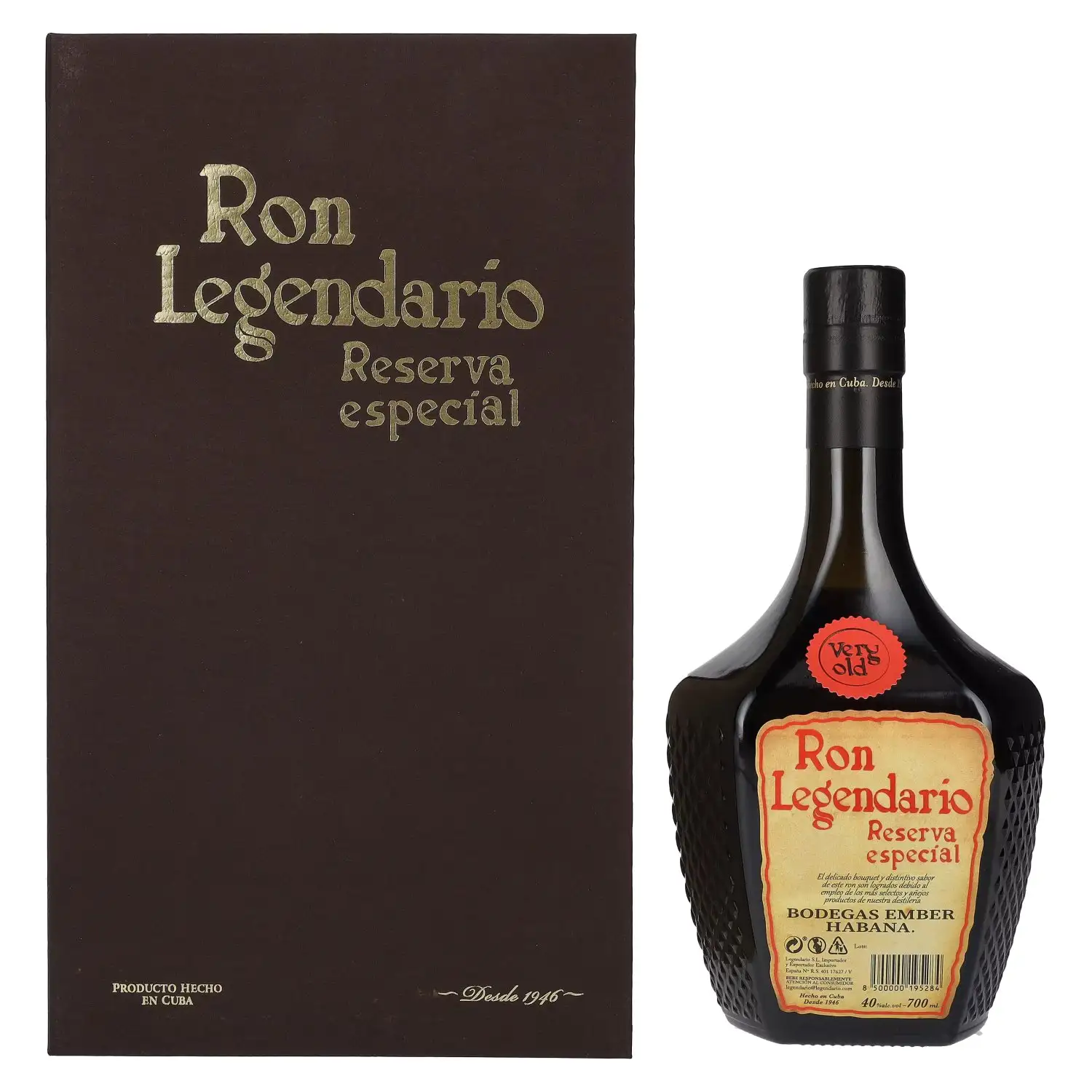 Bottle of Ron Legendario Very Old Reserva Especial