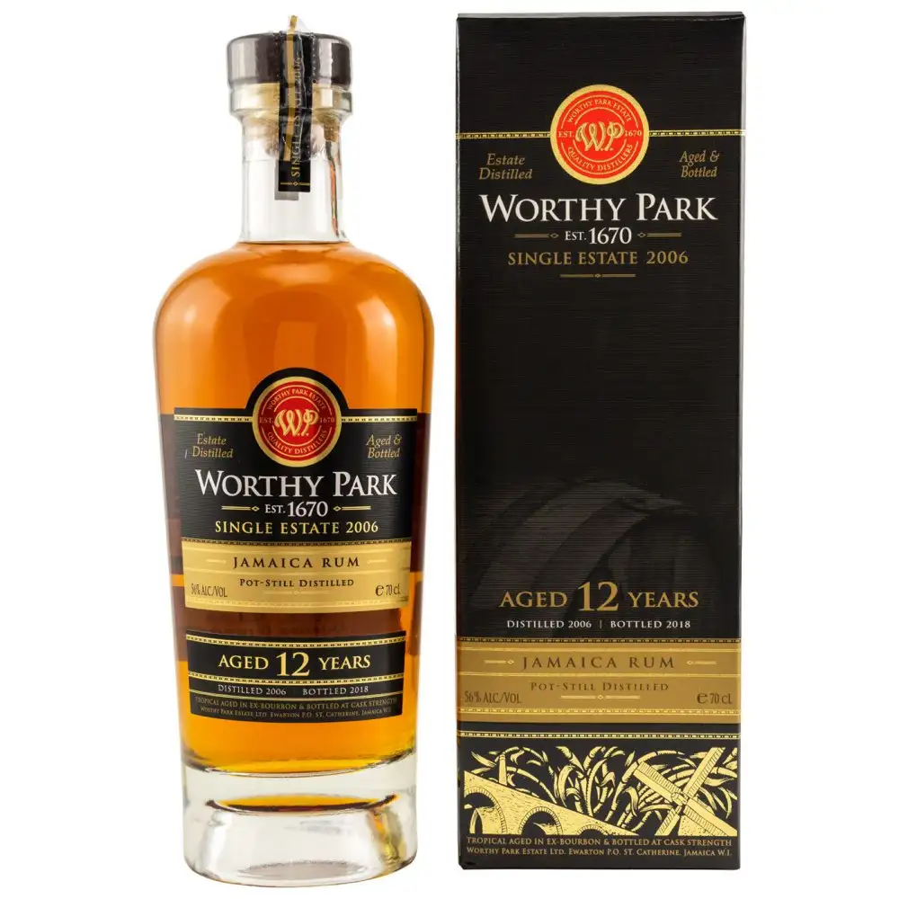 Bottle of Worthy Park Single Estate 2006