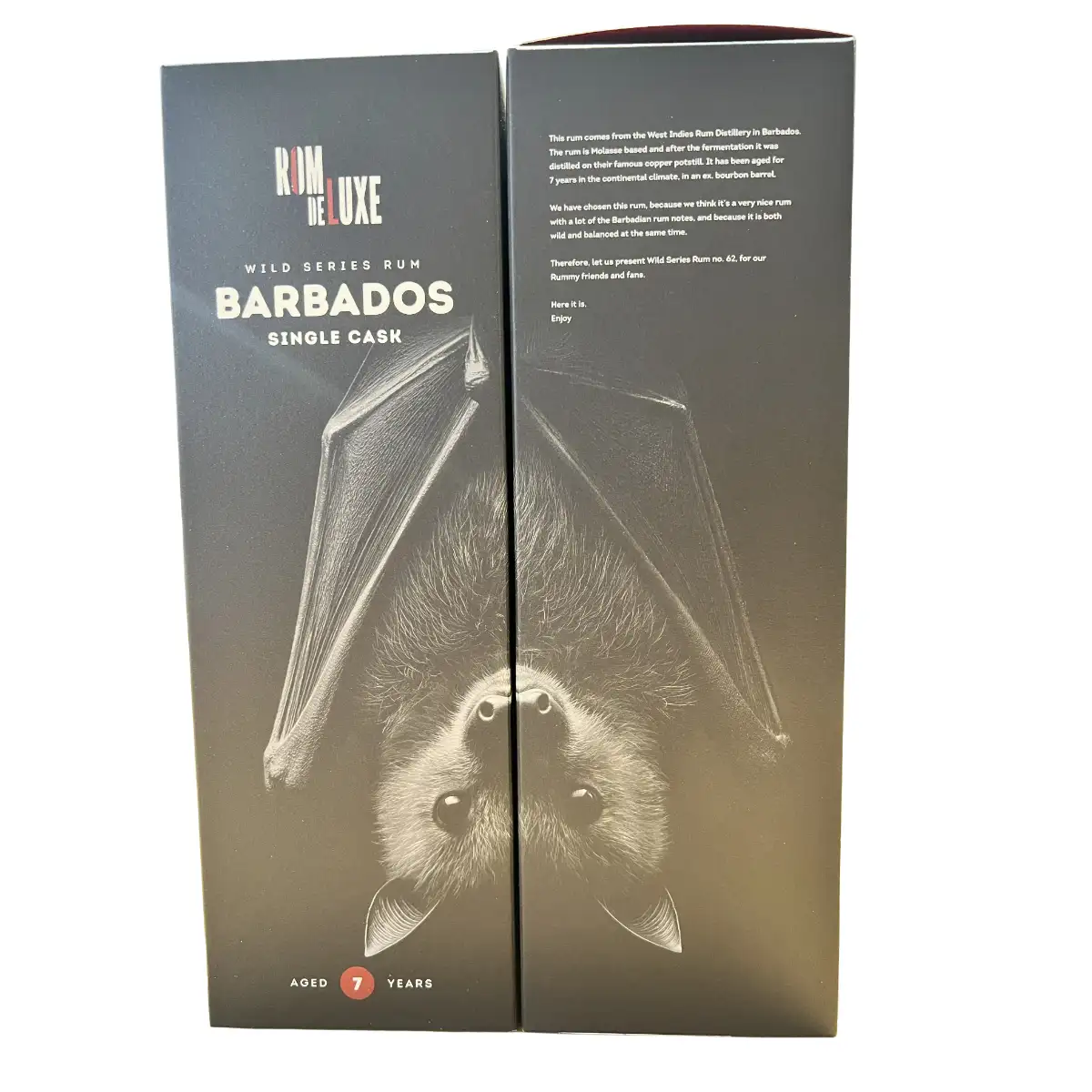 Bottle of Romdeluxe Wild Series Rum No. 62 2016