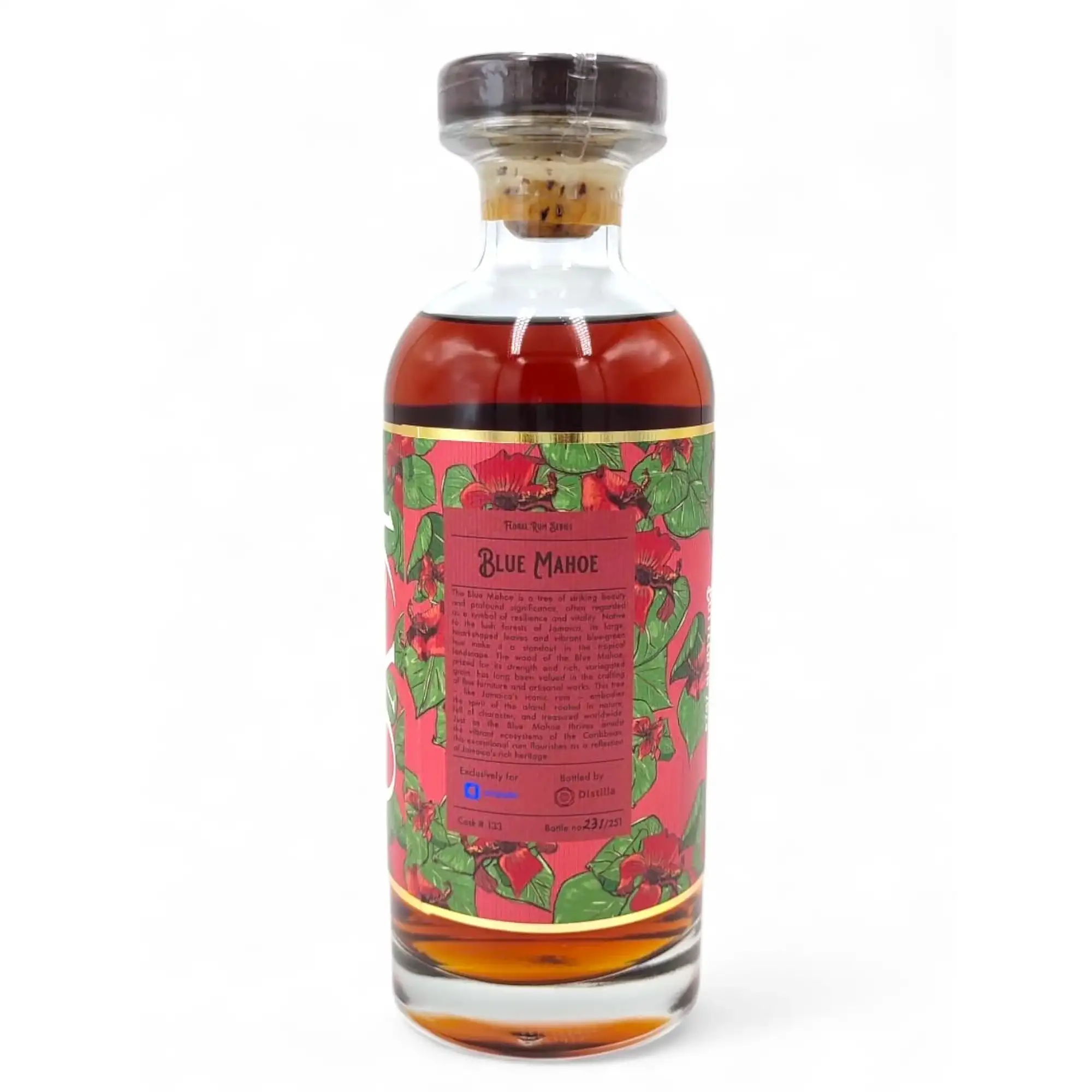 Hochauflösendes Bild von Distilia Long Pond Floral Rum Series Blue Mahoe (Catawiki) 2007