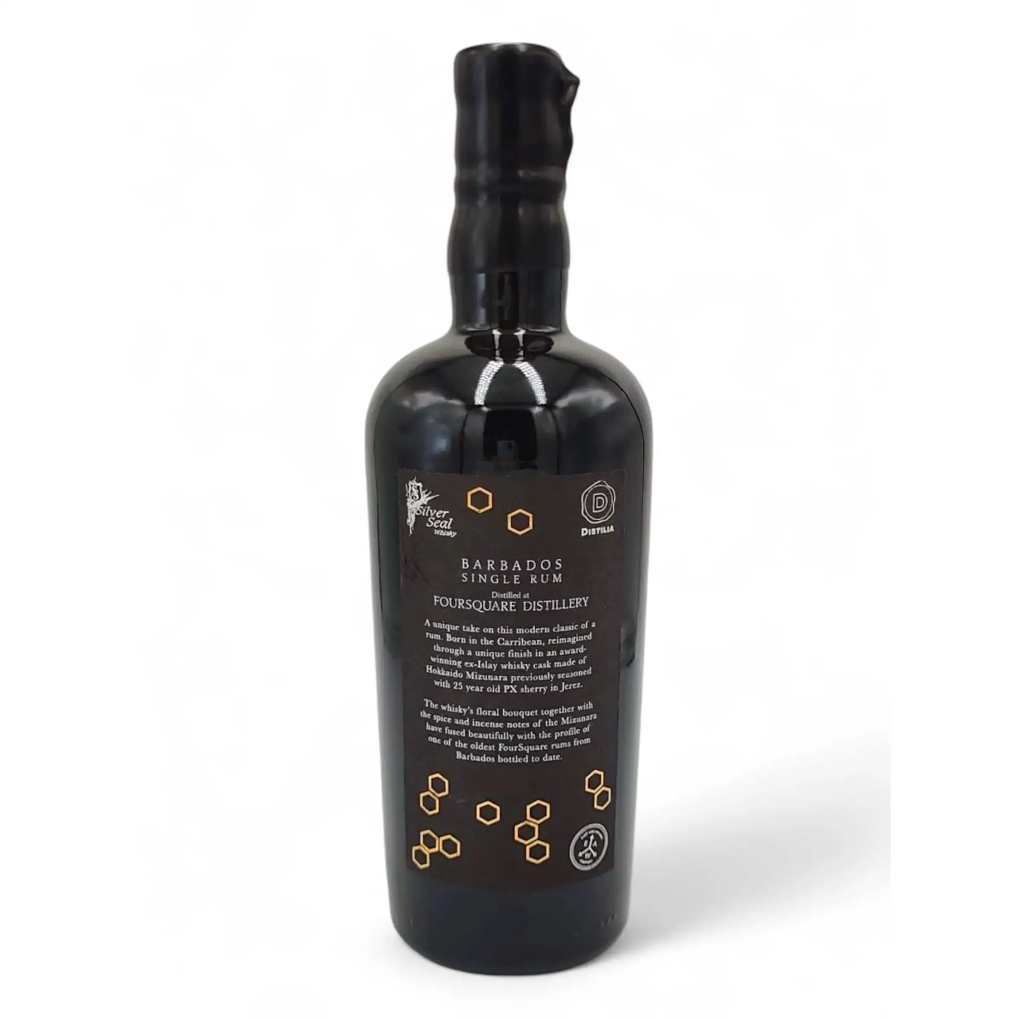 Hochauflösendes Bild von Distilia Foursquare Mizunara & PX Cask Finish (Silver Seal) 1998