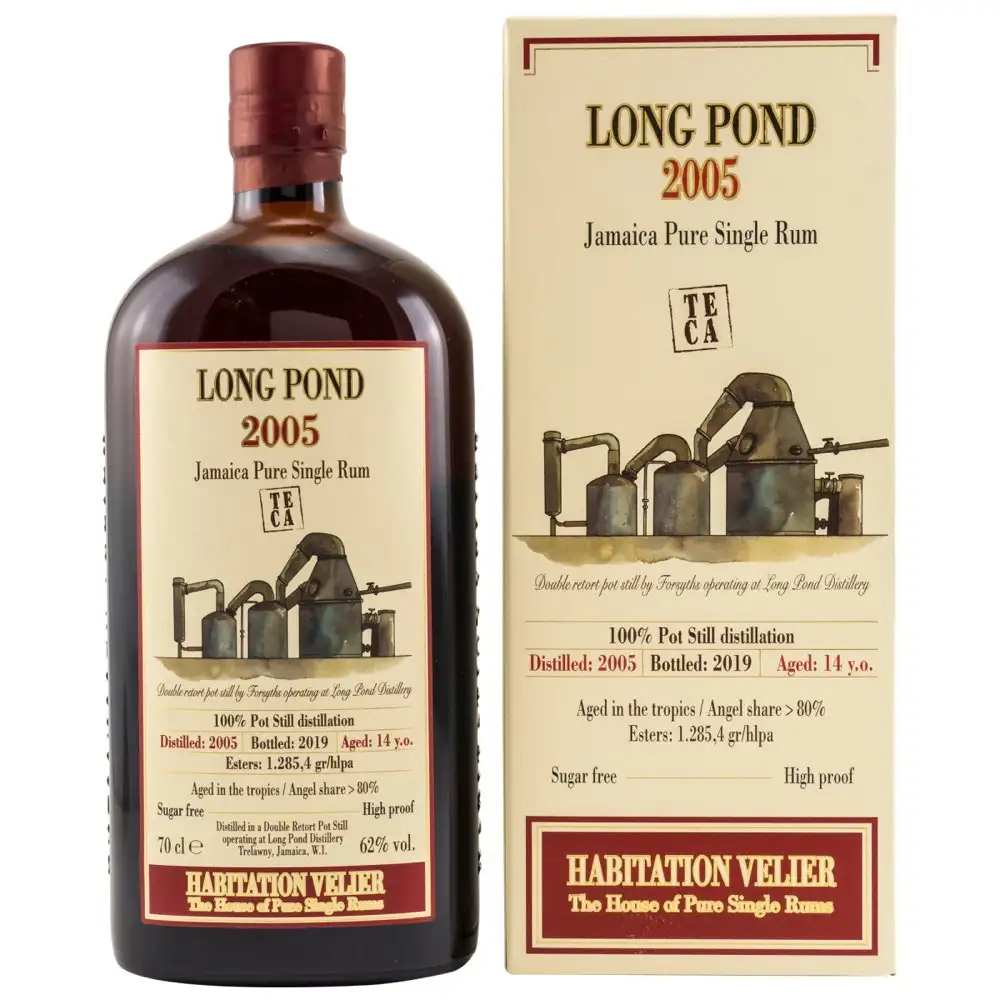 Bottle of Habitation Velier Long Pond TECA 2005