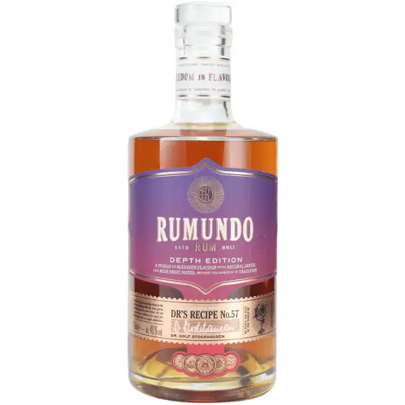Bottle of Rumundo Depth Edition DR’s Recipe No. 57