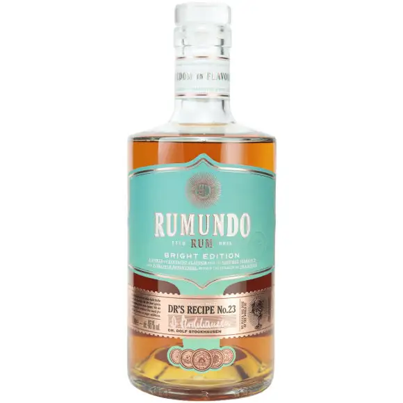 Bottle of Rumundo Bright Edition DR’s Recipe No. 23