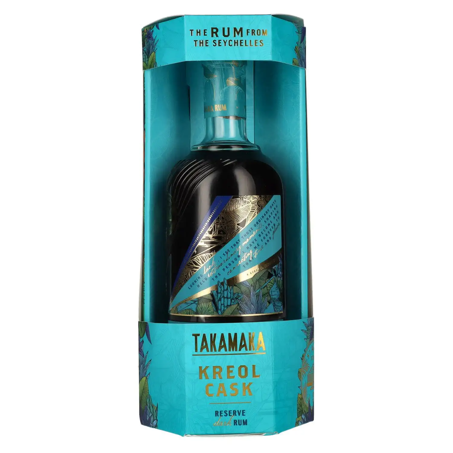 Bottle of Trois Frères Distillery Takamaka Kreol Cask (Reserve Dark Rum)