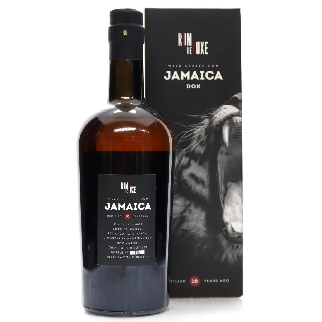 Hochauflösendes Bild von Romdeluxe Hampden Wild Series Rum Jamaica No. 1 DOK 2009