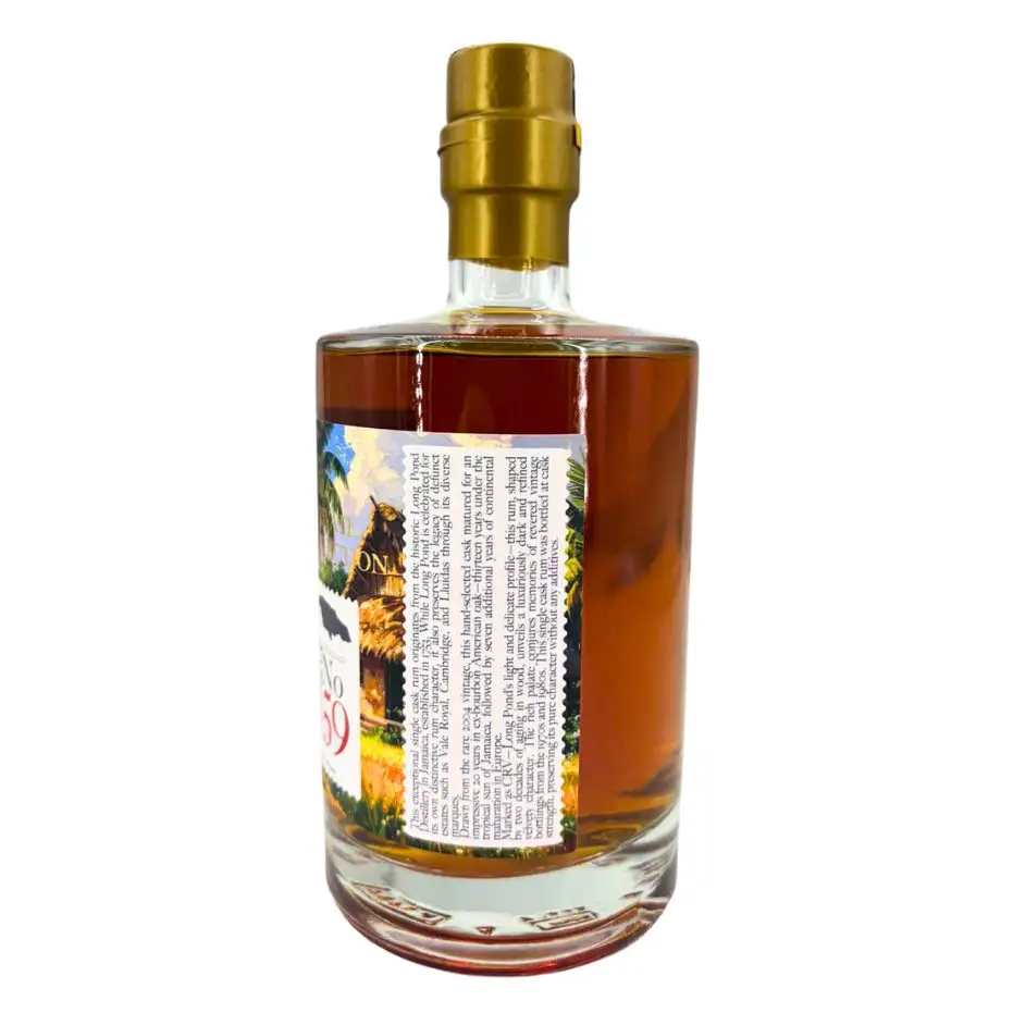 Hochauflösendes Bild von Long Pond Rumclub Private Selection Ed. 59 CRV 2004