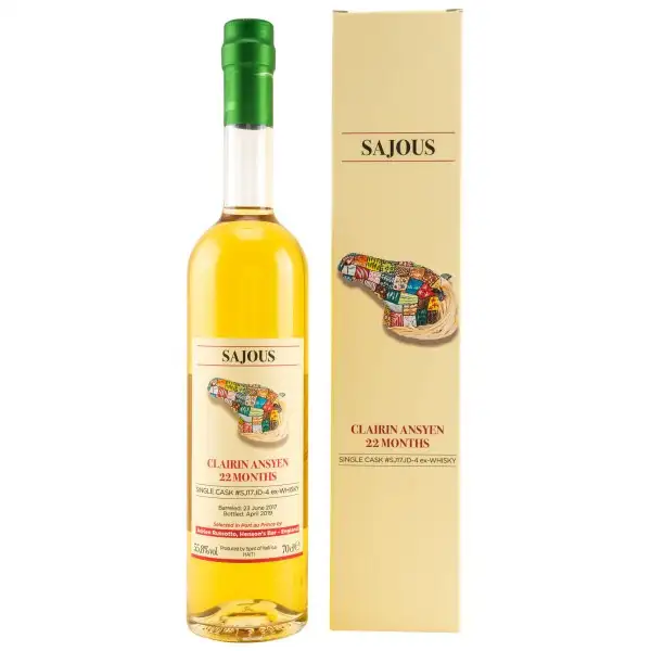 Bottle of Velier Chelo Clairin Ansyen Sajous (Jack Daniels Cask) 2017