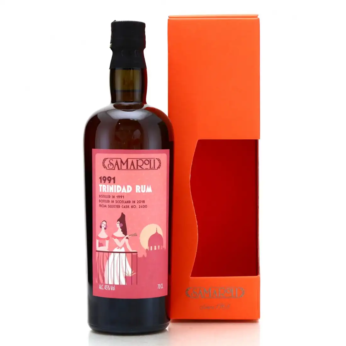 Hochauflösendes Bild von Samaroli Trinidad Rum 1991