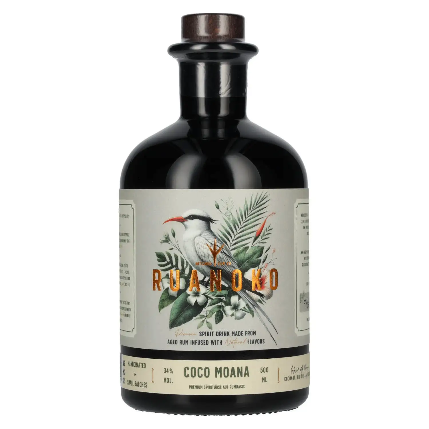 Bottle of Munakra Distillery Ruanoko Coco Moana