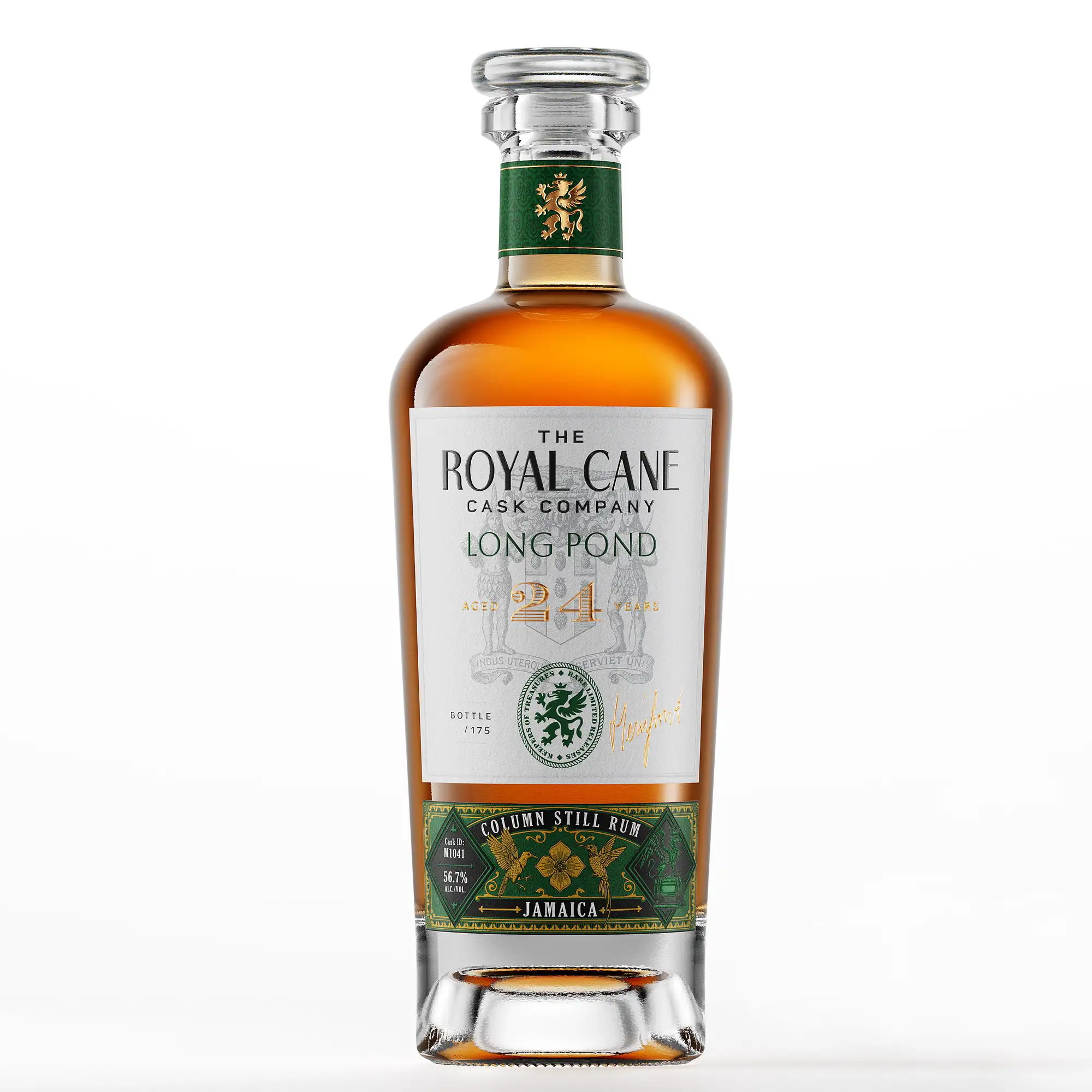 Bottle of Infinity Spirits Long Pond The Royal Cane Cask Company 2001