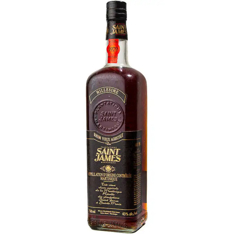 Bottle of Saint James Rcolté 1979