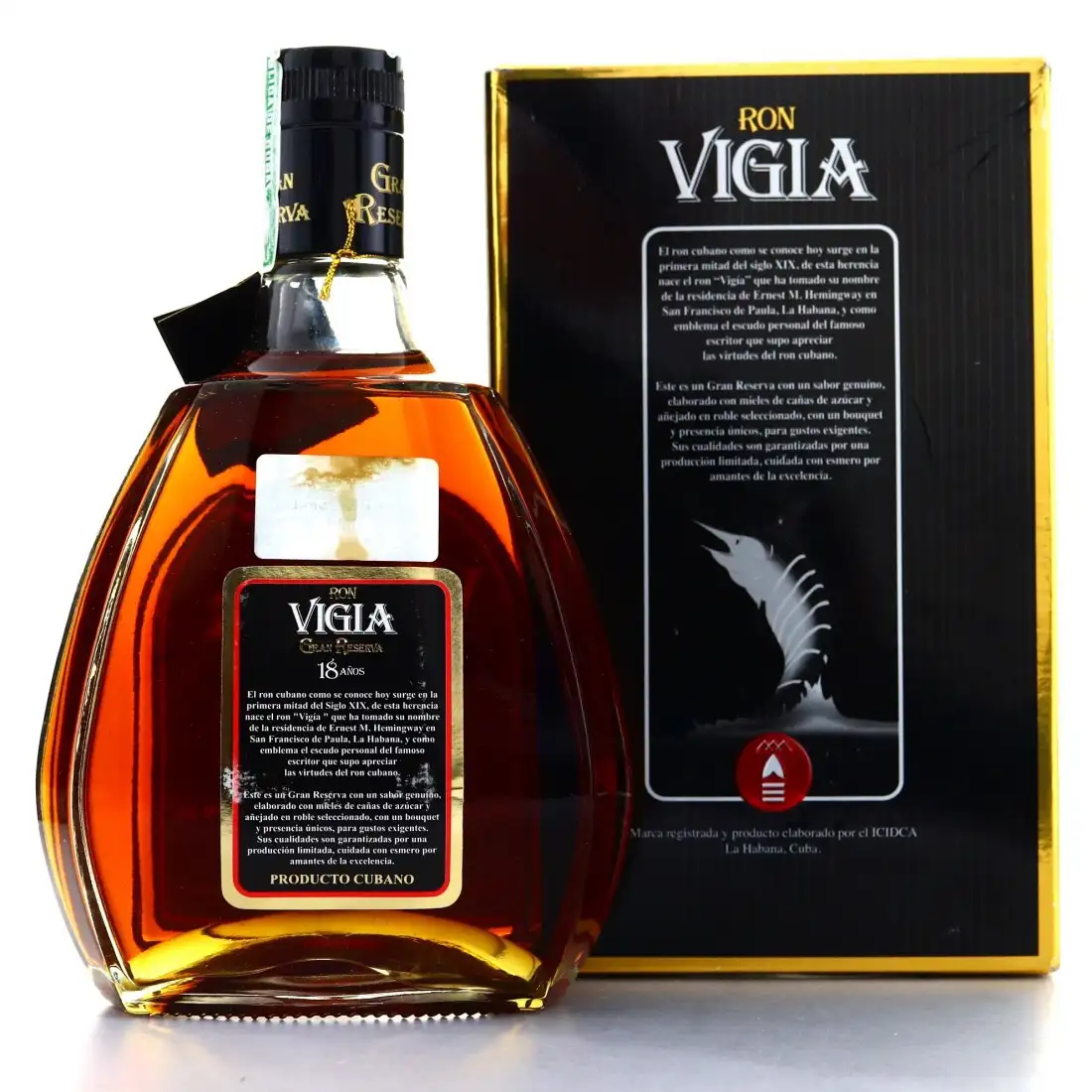 Hochauflösendes Bild von Vigia Ron Vigia Grand Reserva 2001