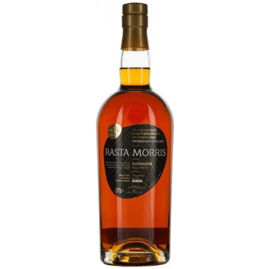 Bottle of Asta Morris Foursquare Rasta Morris 2005