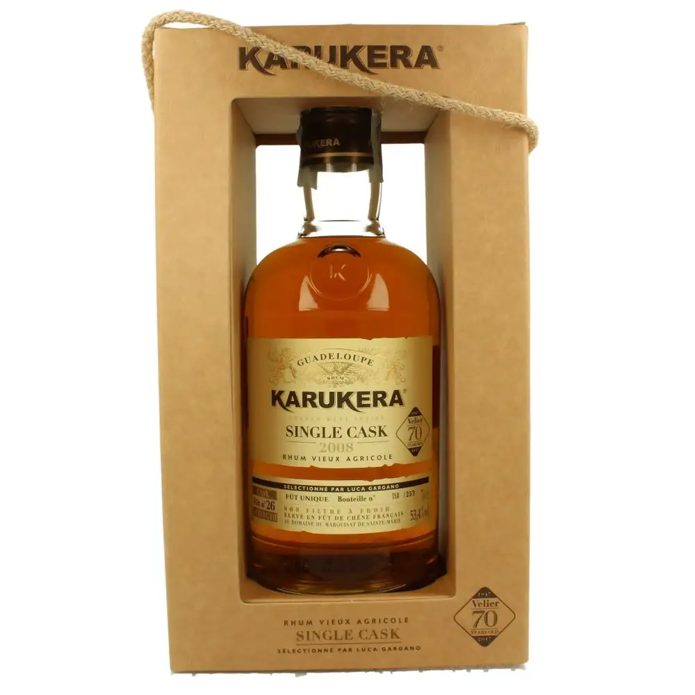 Bottle of Velier Karukera Single Cask 2008