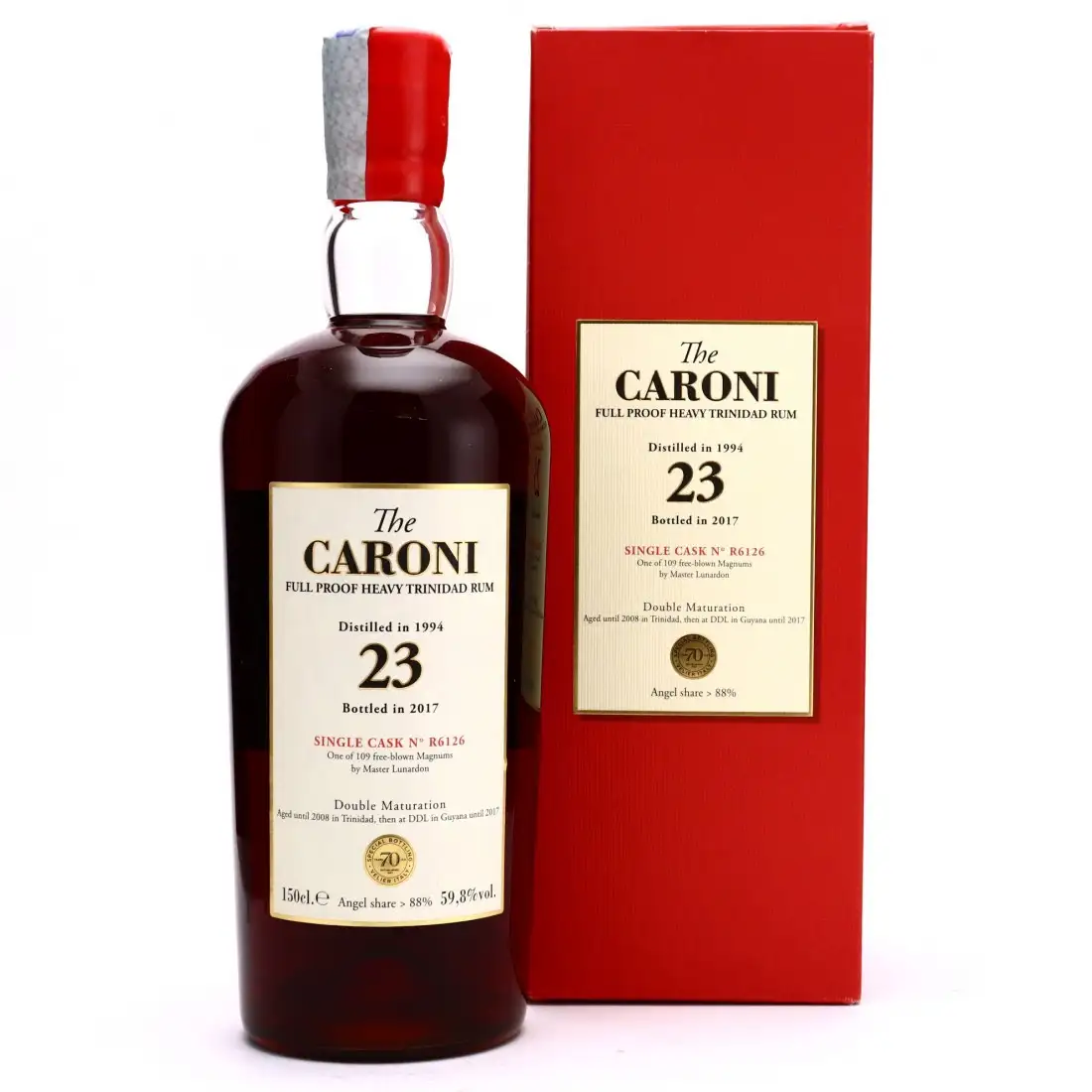 Hochauflösendes Bild von Velier Caroni Heavy Trinidad Rum HTR 1994