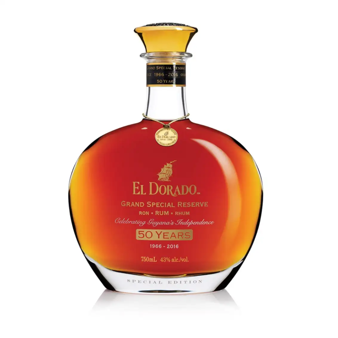 Bottle of DDL El Dorado Grand Special Reserve 1966