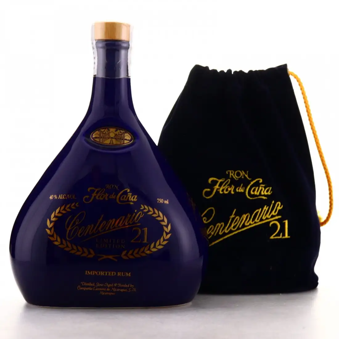 Bottle of Flor de Caña Centenario 21 Limited Edition