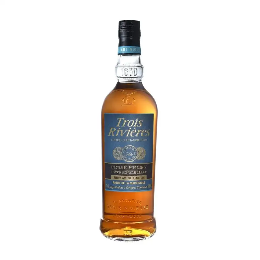 Bottle of Trois Rivières Finish Whisky Fûts Single Malt