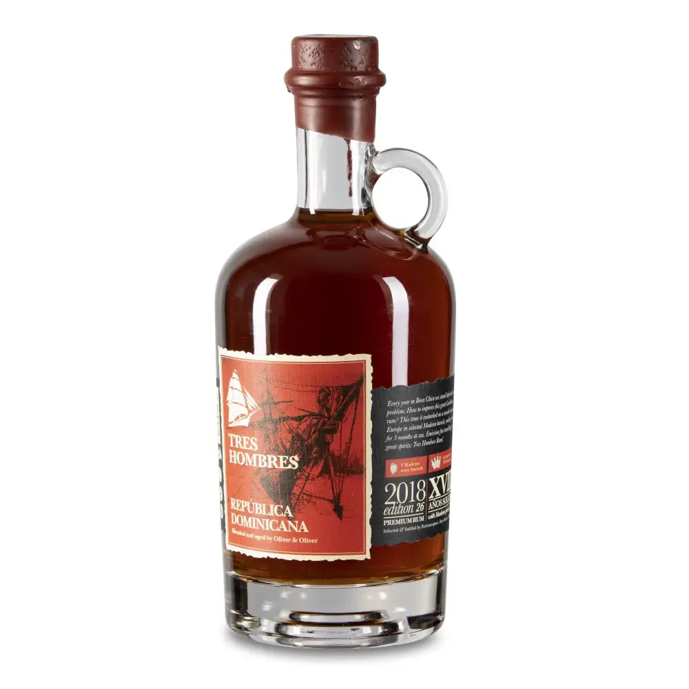 Bottle of Tres Hombres Oliver & Oliver Ed. 026 XVIII Madeira 2018