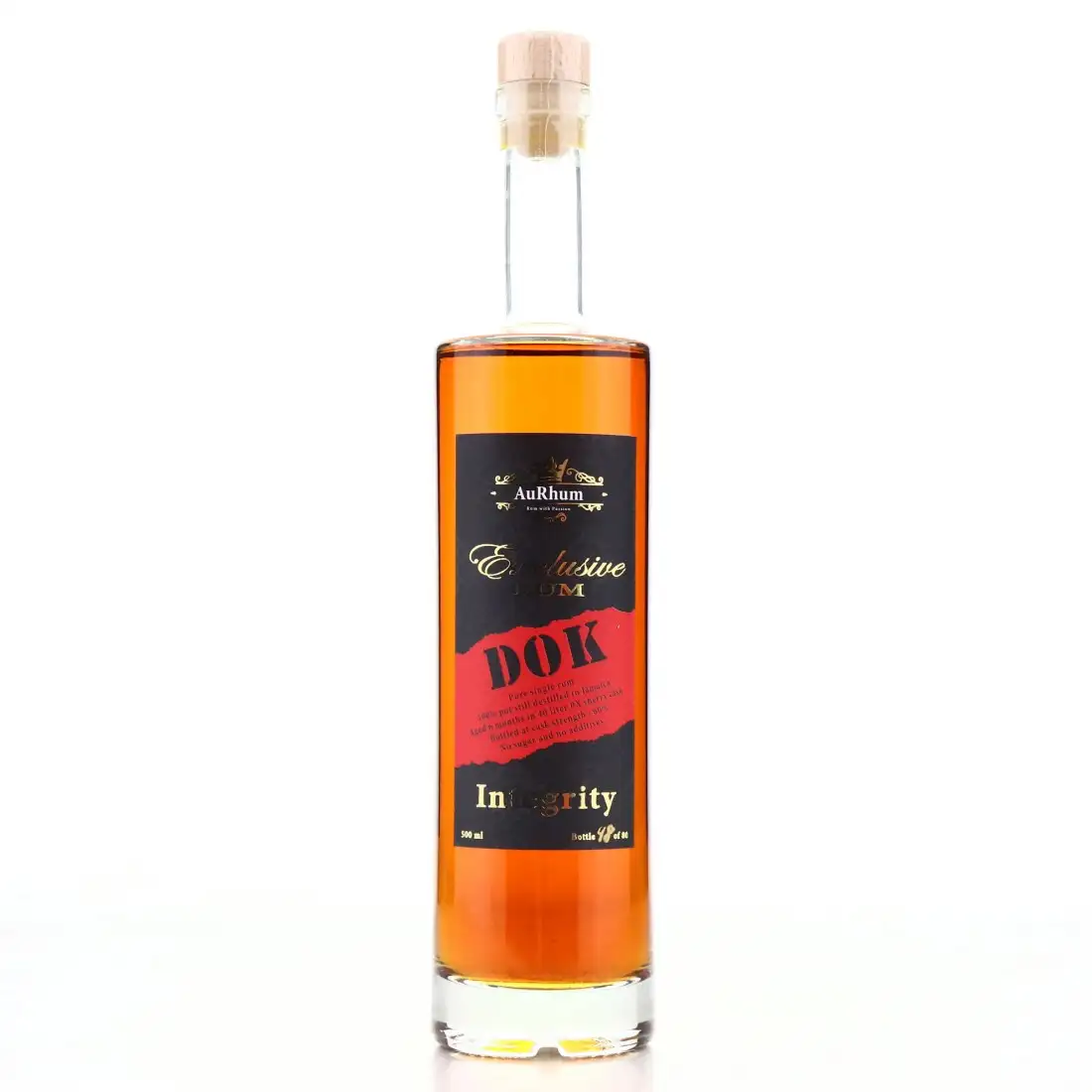 Bottle of AuRhum Hampden Integrity DOK