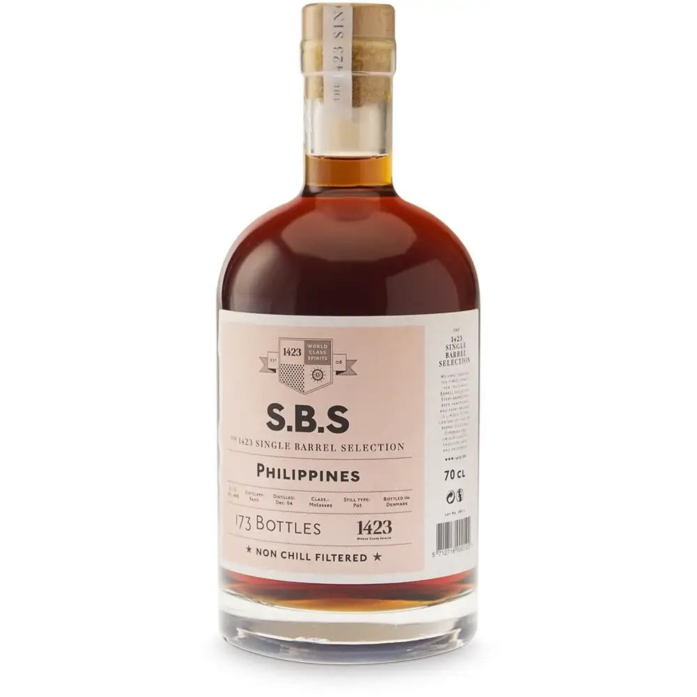 Bottle of La Tondeña Distileria Bago S.B.S Philippines