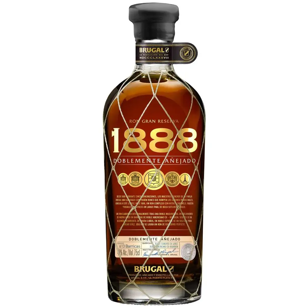 Bottle of Brugal 1888 Doblemente Añejado