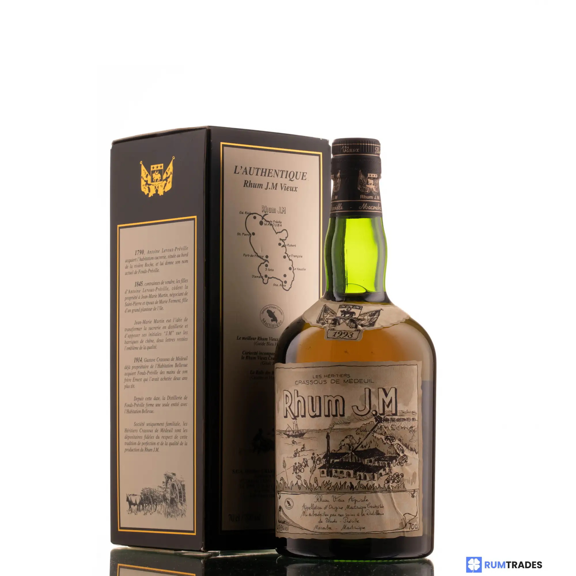 Hochauflösendes Bild von Rhum J.M 1993