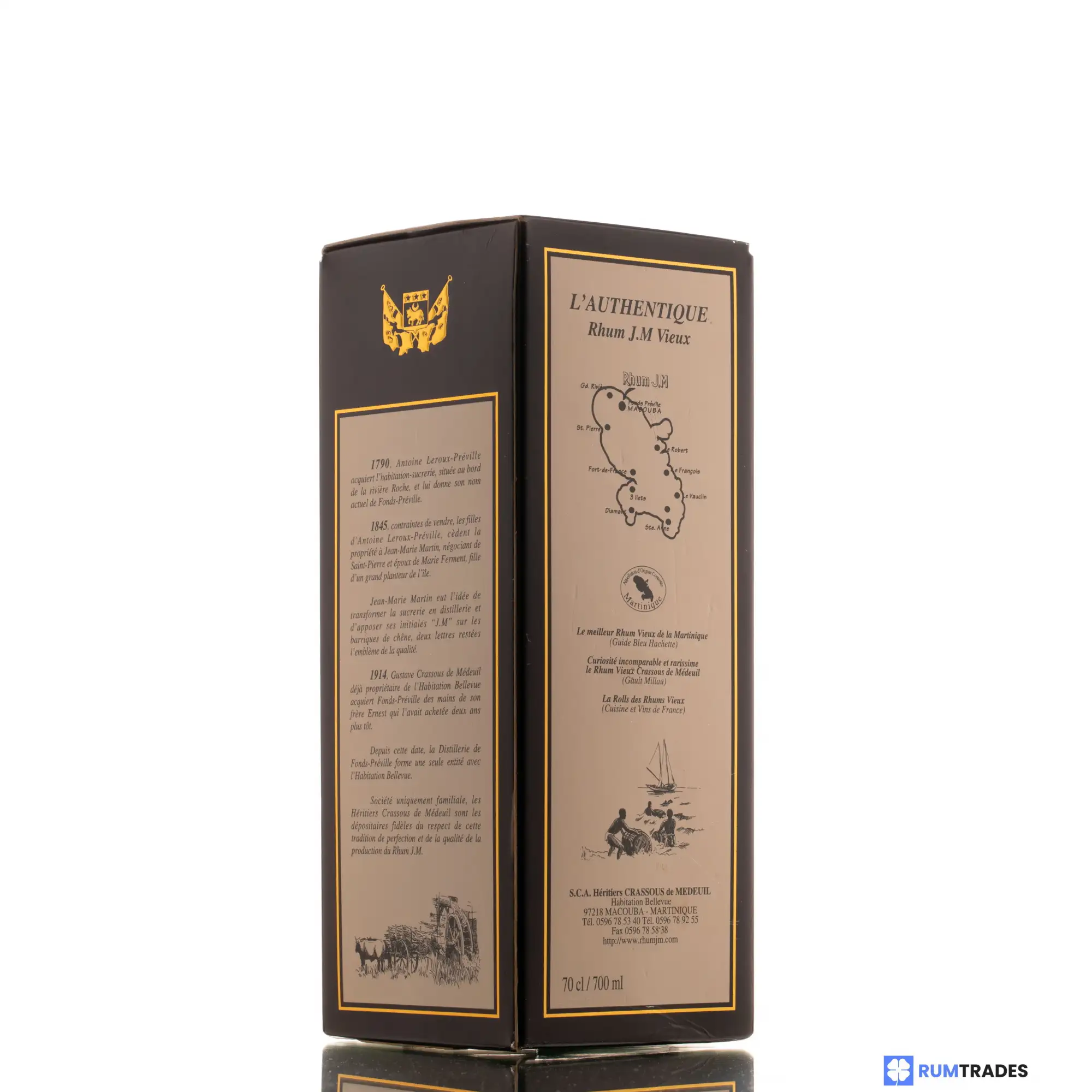 Hochauflösendes Bild von Rhum J.M 1993