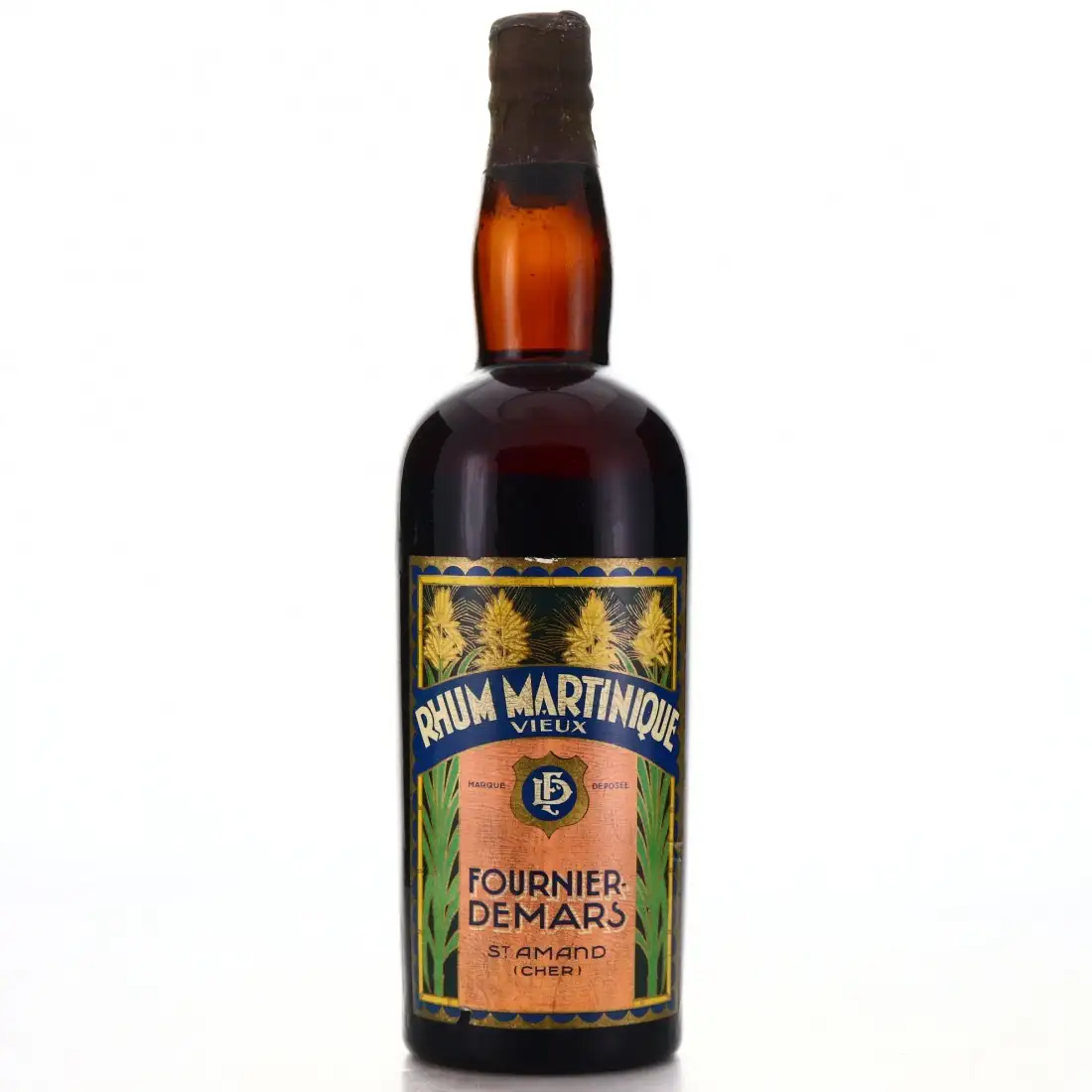 Bottle of Fournier Demars Rhum Vieux Martinique 1937