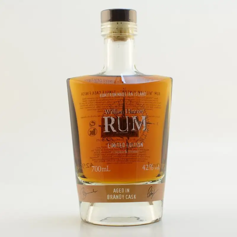Bottle of William Hinton 6 Years Brandy Cask