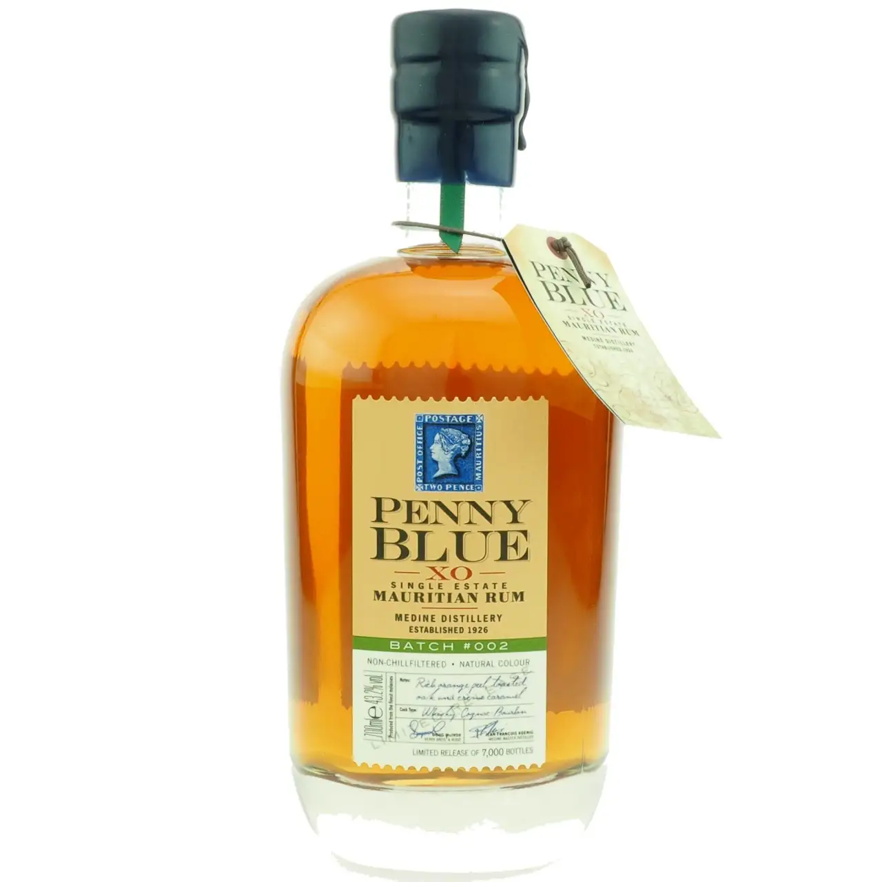 Bottle of Medine Estate Penny Blue XO