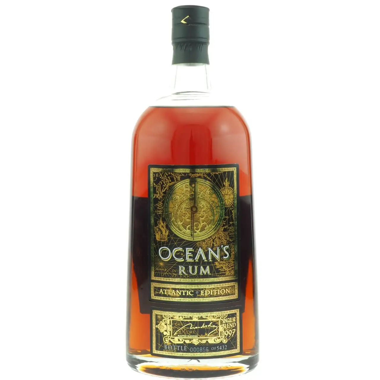 Bottle of Ocean's Rum -  Atlantic Edition 1997