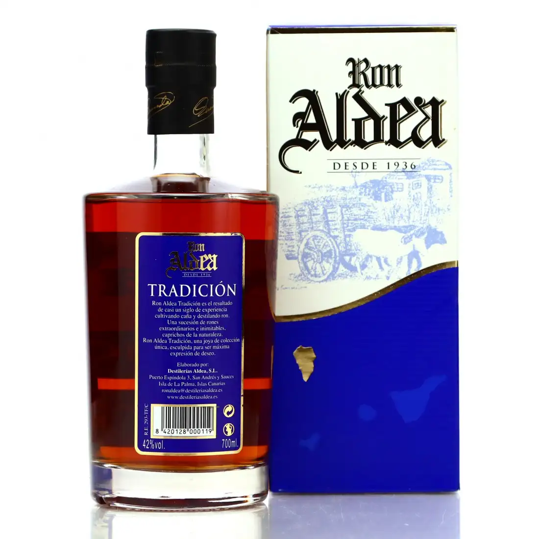 Hochauflösendes Bild von Ron Aldea Tradición Cask Selection 1991
