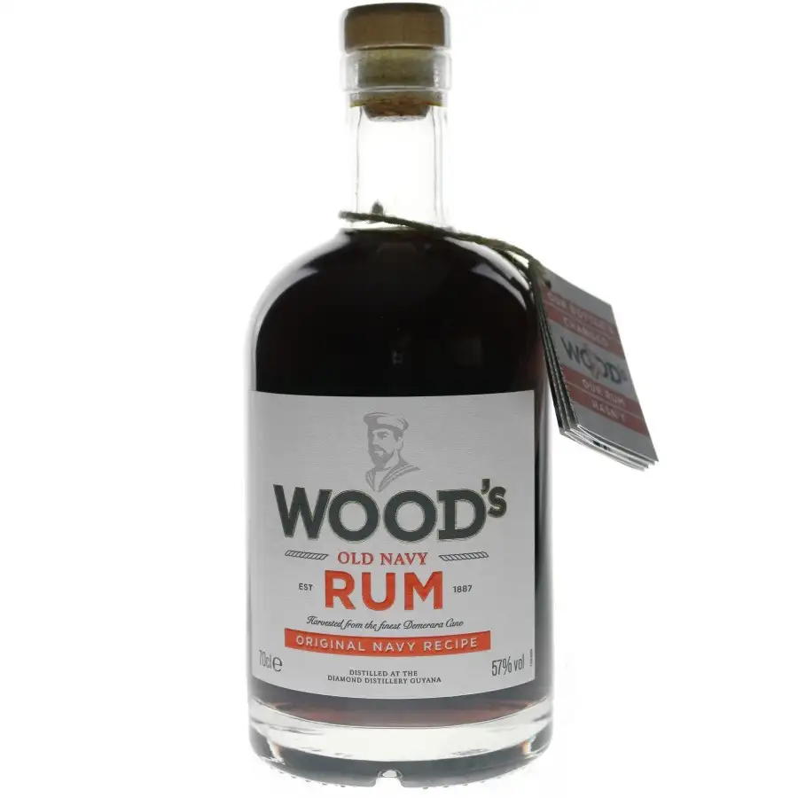 Hochauflösendes Bild von William Grant & Sons Diamond Wood‘s Old Navy Rum