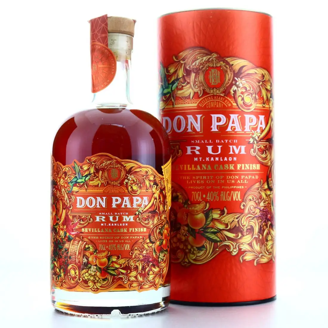 Bottle of Don Papa Rum Sevillana Cask Finish