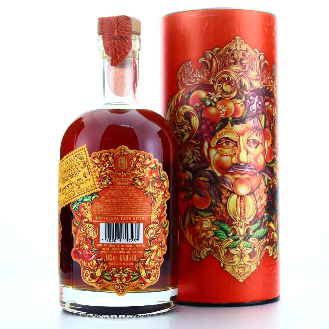 Hochauflösendes Bild von Don Papa Rum Sevillana Cask Finish