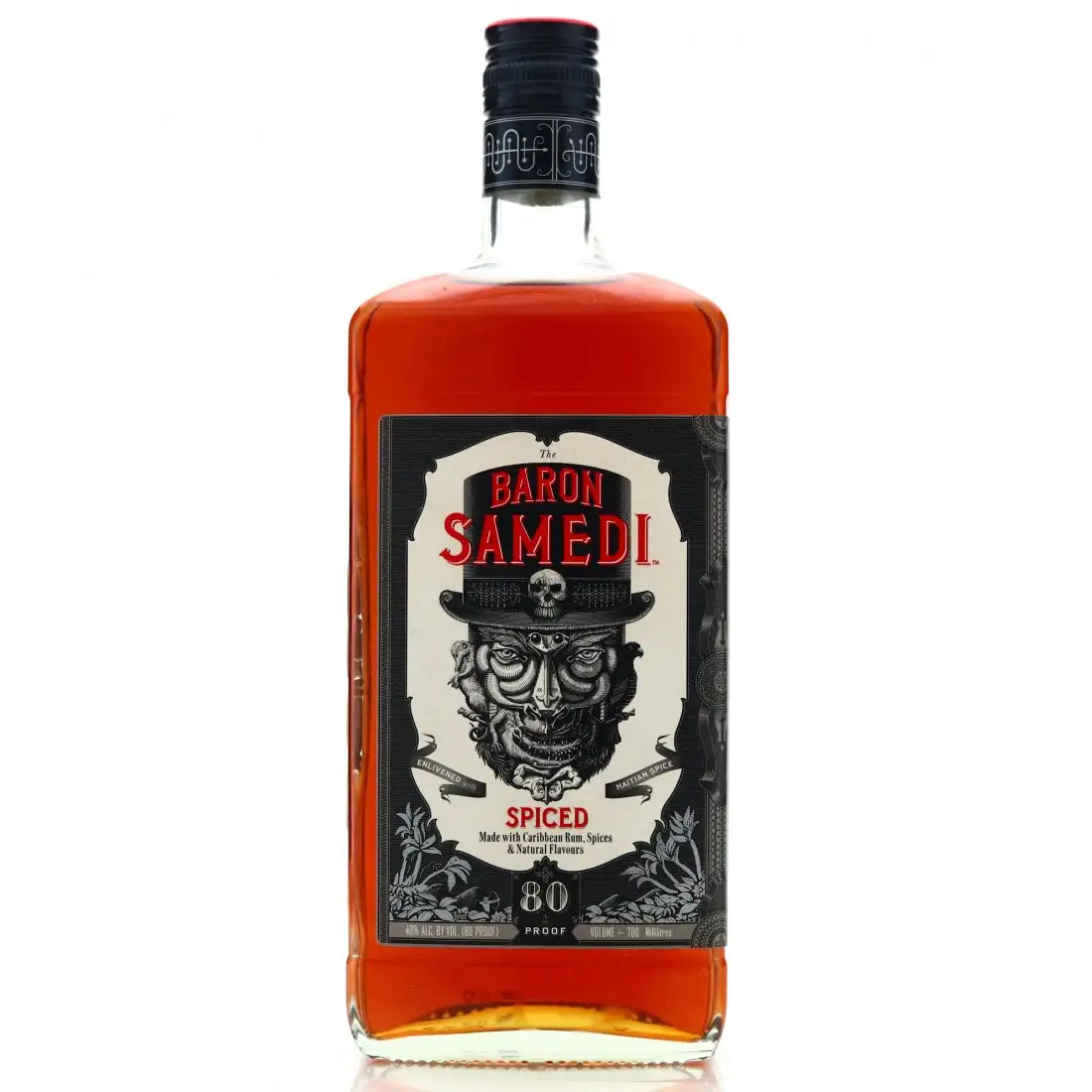 Bottle of Campari Baron Samedi Spiced