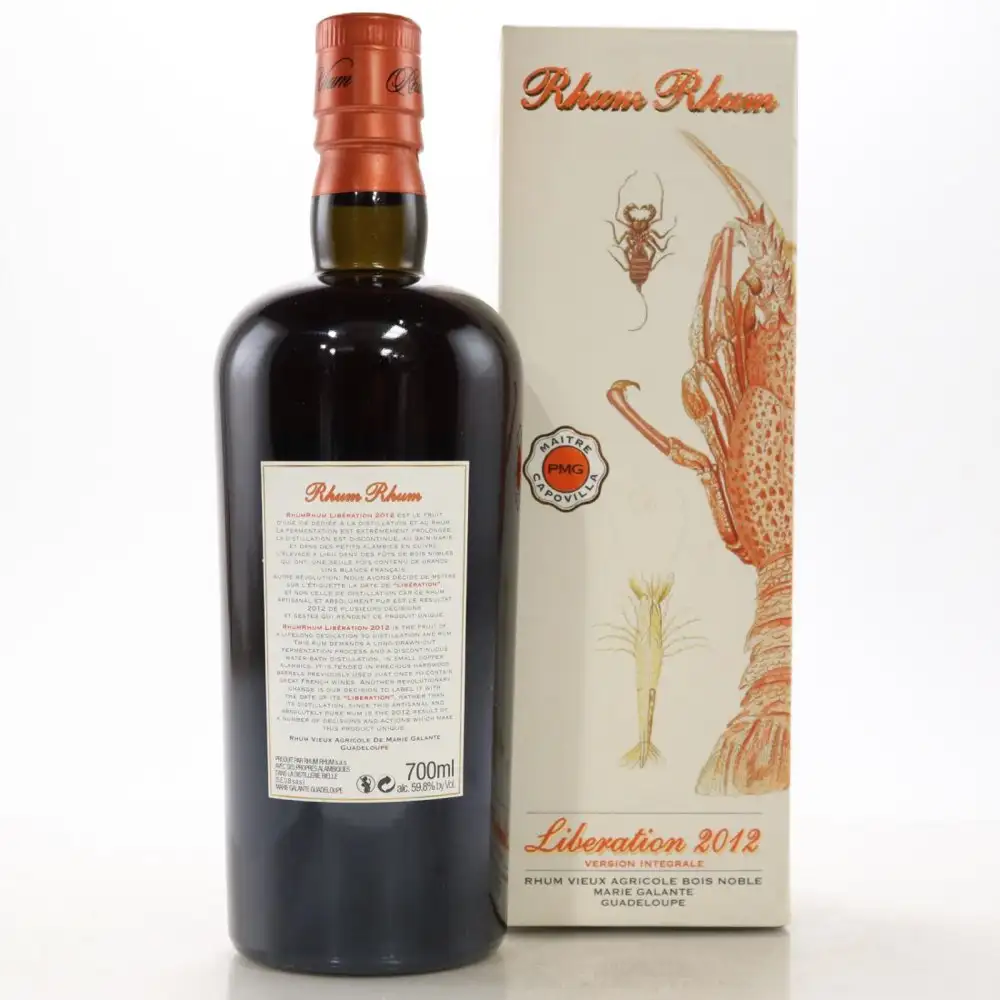 Hochauflösendes Bild von Velier Bielle Rhum Rhum Libération Integrale 2012 2007