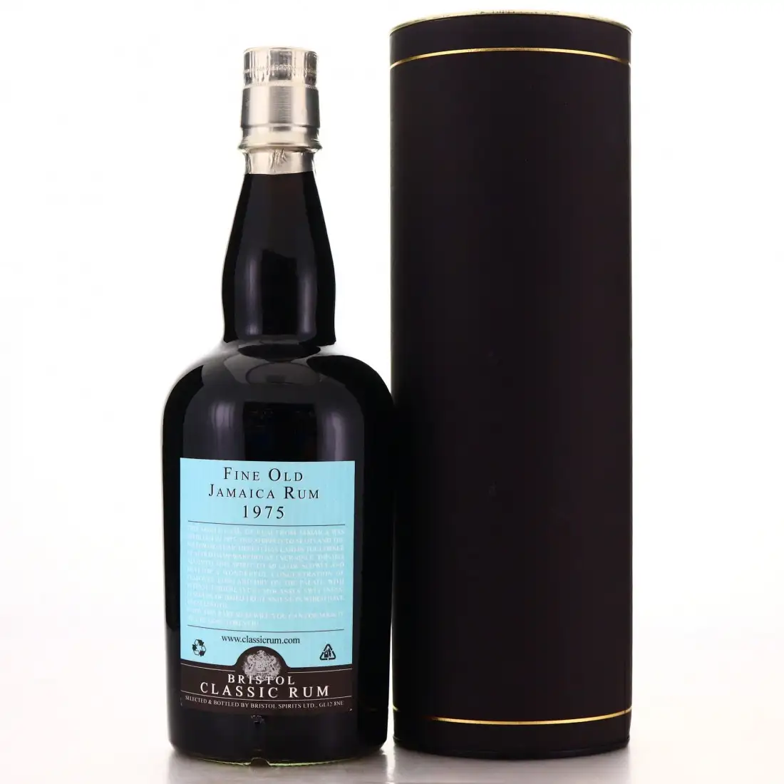 Hochauflösendes Bild von Bristol Clarendon Fine Old Jamaica Rum 1975